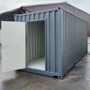 NARU 250147-0 20-Fuß-Versandcontainer mit integrierter Personaltür und Stahlboden