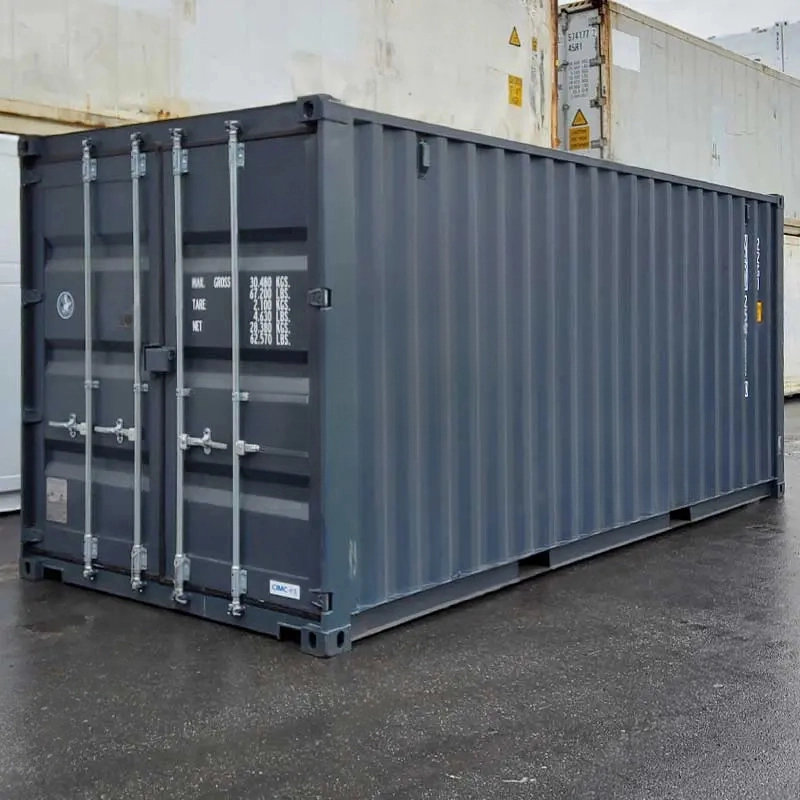 NARU 250147-0 20-Fuß-Versandcontainer mit integrierter Personaltür und Stahlboden – Bild 6