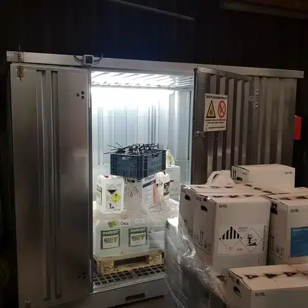 Chemiecontainer 2 x 2 Meter – Doppeltür – Bild 3