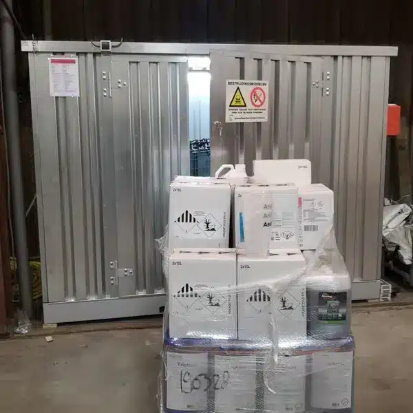 Chemiecontainer 2 x 2 Meter – Doppeltür – Bild 5