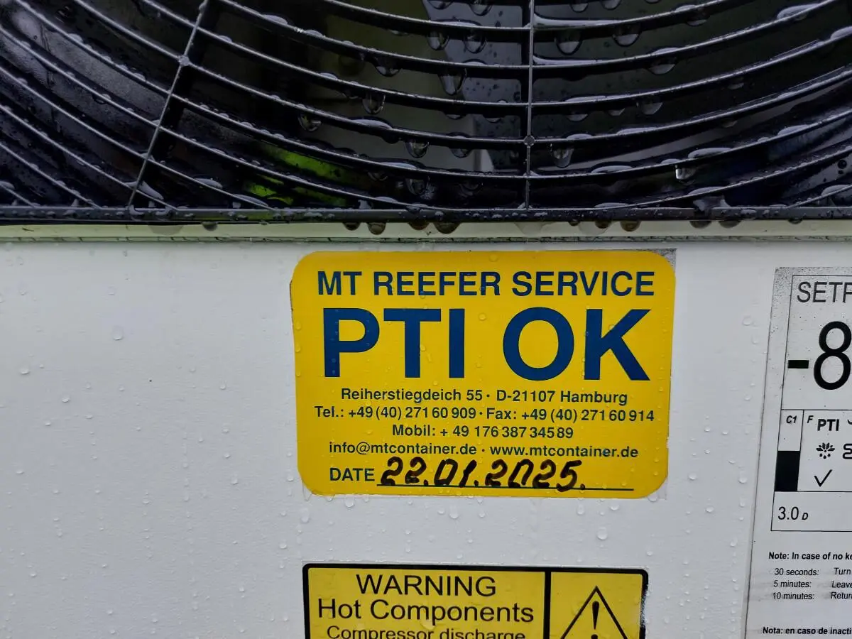 Conteneur frigorifique haute cube de 10 pieds NARU 671738-5 – Bild 4