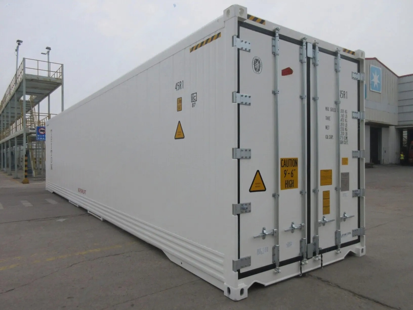 40 Fuß High Cube Kühlcontainer