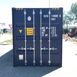 20-Fuß-High-Cube-Container mit Stahlboden