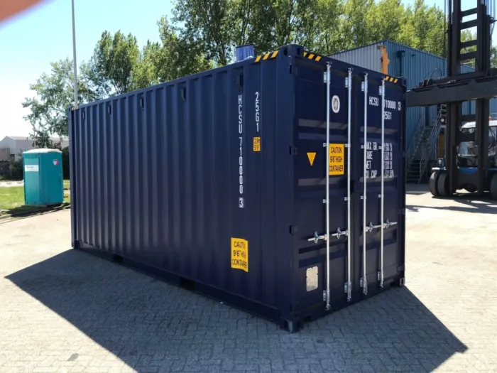 20-Fuß-High-Cube-Container mit Stahlboden – Bild 3