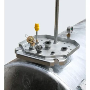 KA-Stationär-Dieseltank, 1.500 Liter, mit 230-V-Pumpe und Zubehör