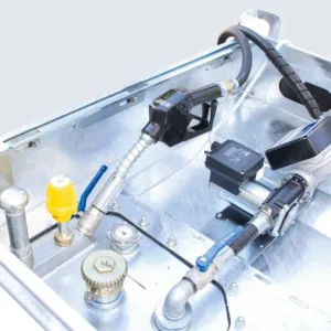 KI-D mobiler Dieseltank, doppelwandig, 330 Liter, mit 230-V-Pumpe und Zubehör