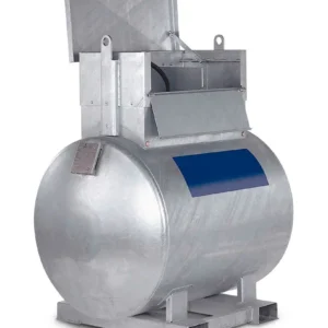 Mobiler Tank für Dieselkraftstoff KC500-K, 500 Liter, 230-V-Pumpe und Zubehör, Aufbewahrungskoffer