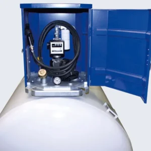 KA-Stationär-Dieseltank, 5.000 Liter, mit 230-V-Pumpe und Zubehör