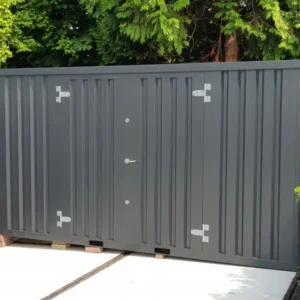 Container 4 x 2 Meter RAL 7016 – Doppeltür an der Längsseite