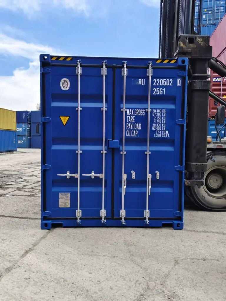 container aufstellen genehmigung